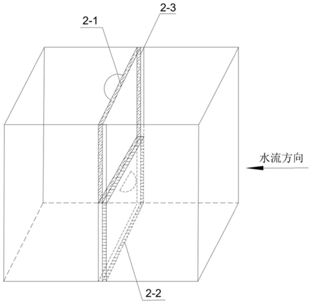 Farmland recession treatment system and method based on ecological interception and cyclic purification