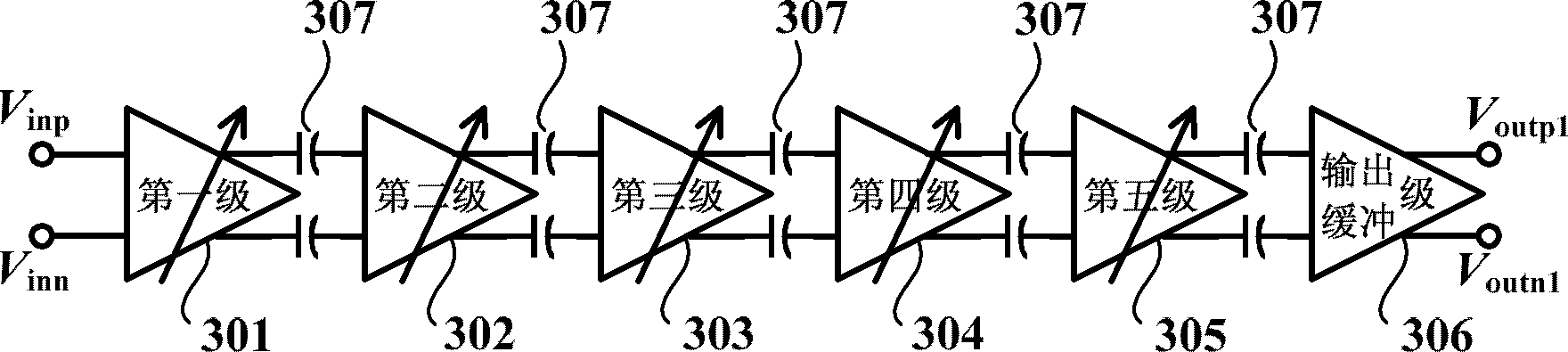 Programmable gain amplification circuit and programmable gain amplifier