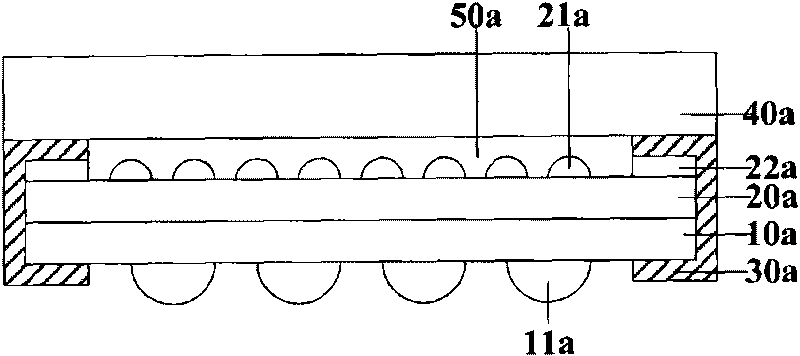 Chip scale package structure of CMOS (complementary metal-oxide-semiconductor) image sensor and packaging method