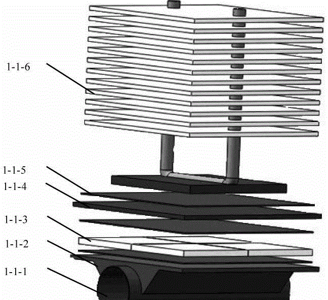 Intelligent remote-transmitting heat meter and working method thereof based on temperature difference and impeller complementary power generation technology