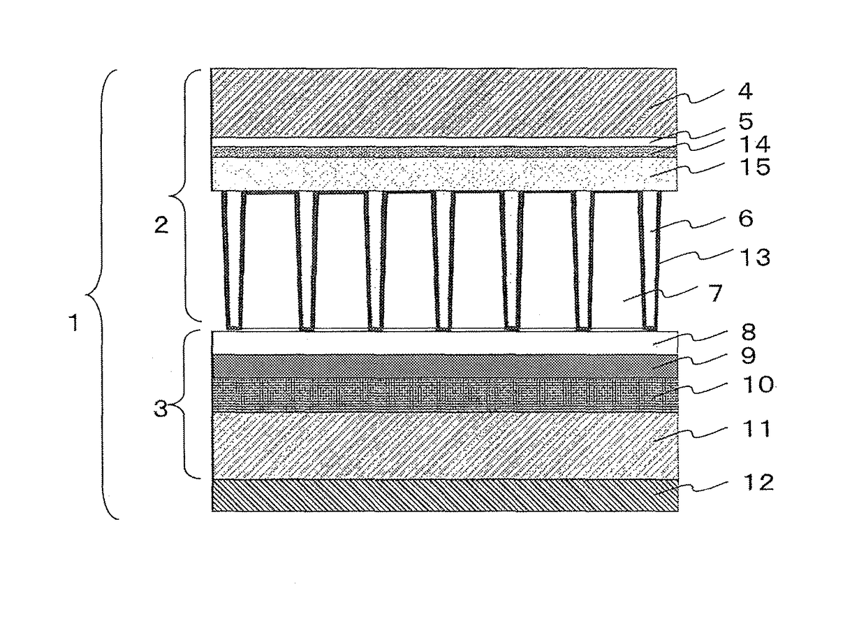 Method for manufacturing three-dimensional structure, method for manufacturing scintillator panel, three-dimensional structure, and scintillator panel