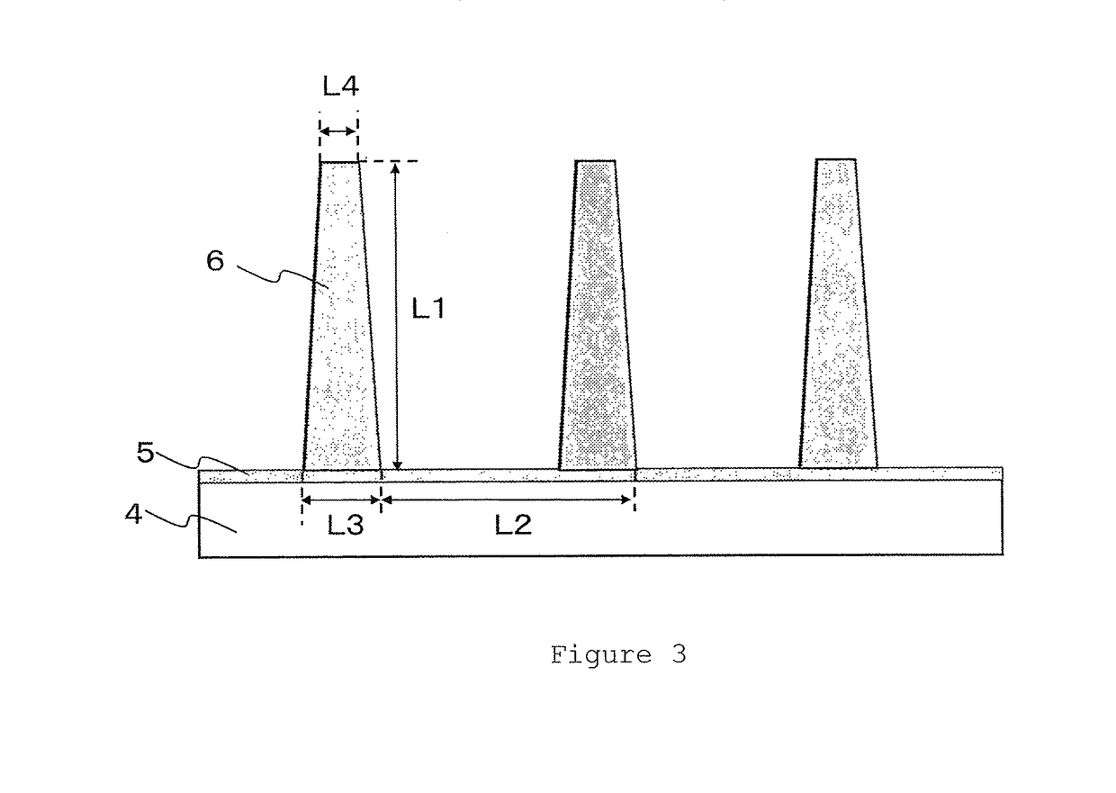 Method for manufacturing three-dimensional structure, method for manufacturing scintillator panel, three-dimensional structure, and scintillator panel