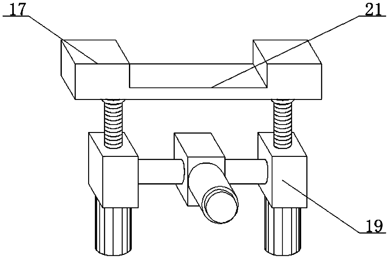 Double-rail rubber-tired vehicle rail transit lifting type level crossing turnout