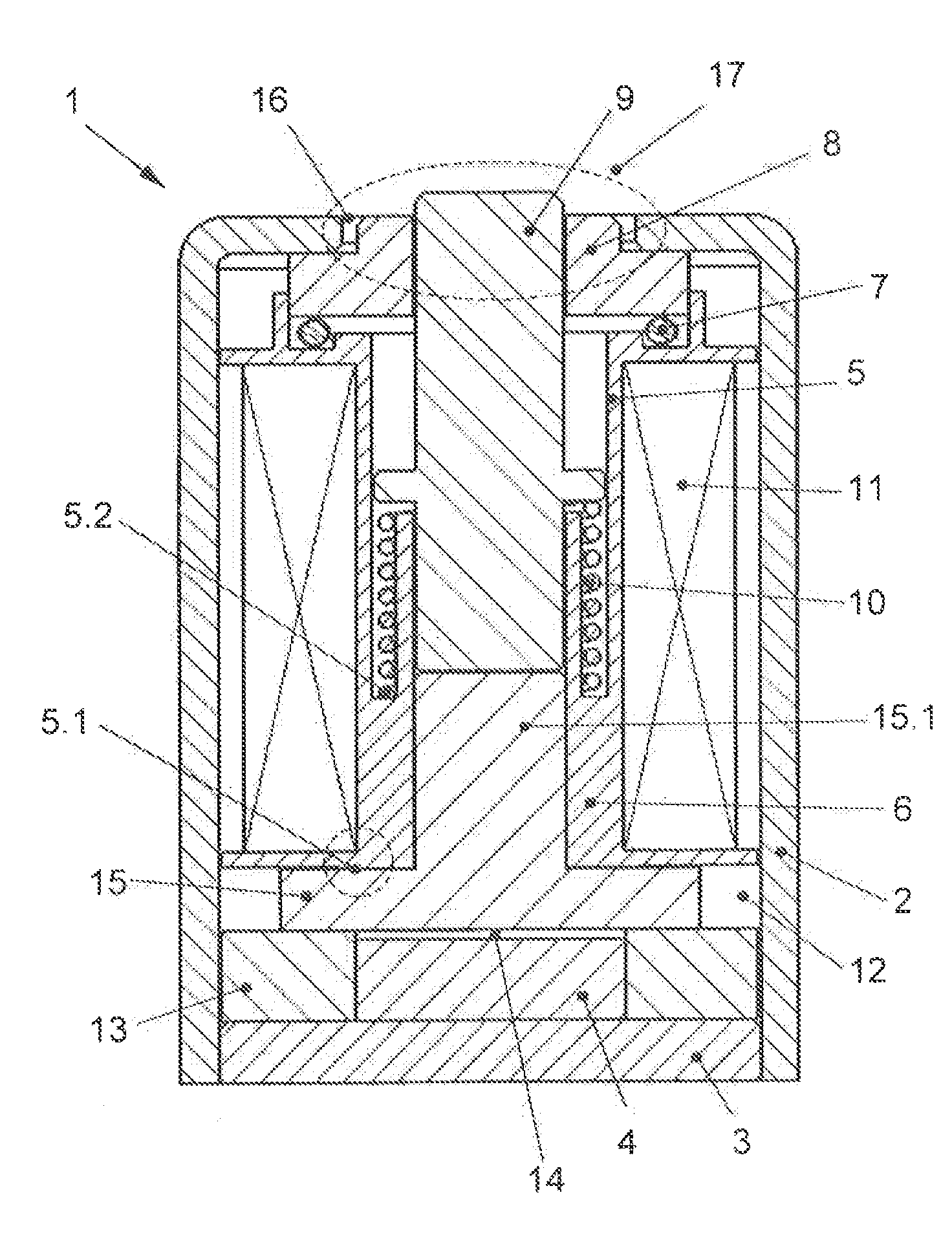 Magnetic trigger mechanism