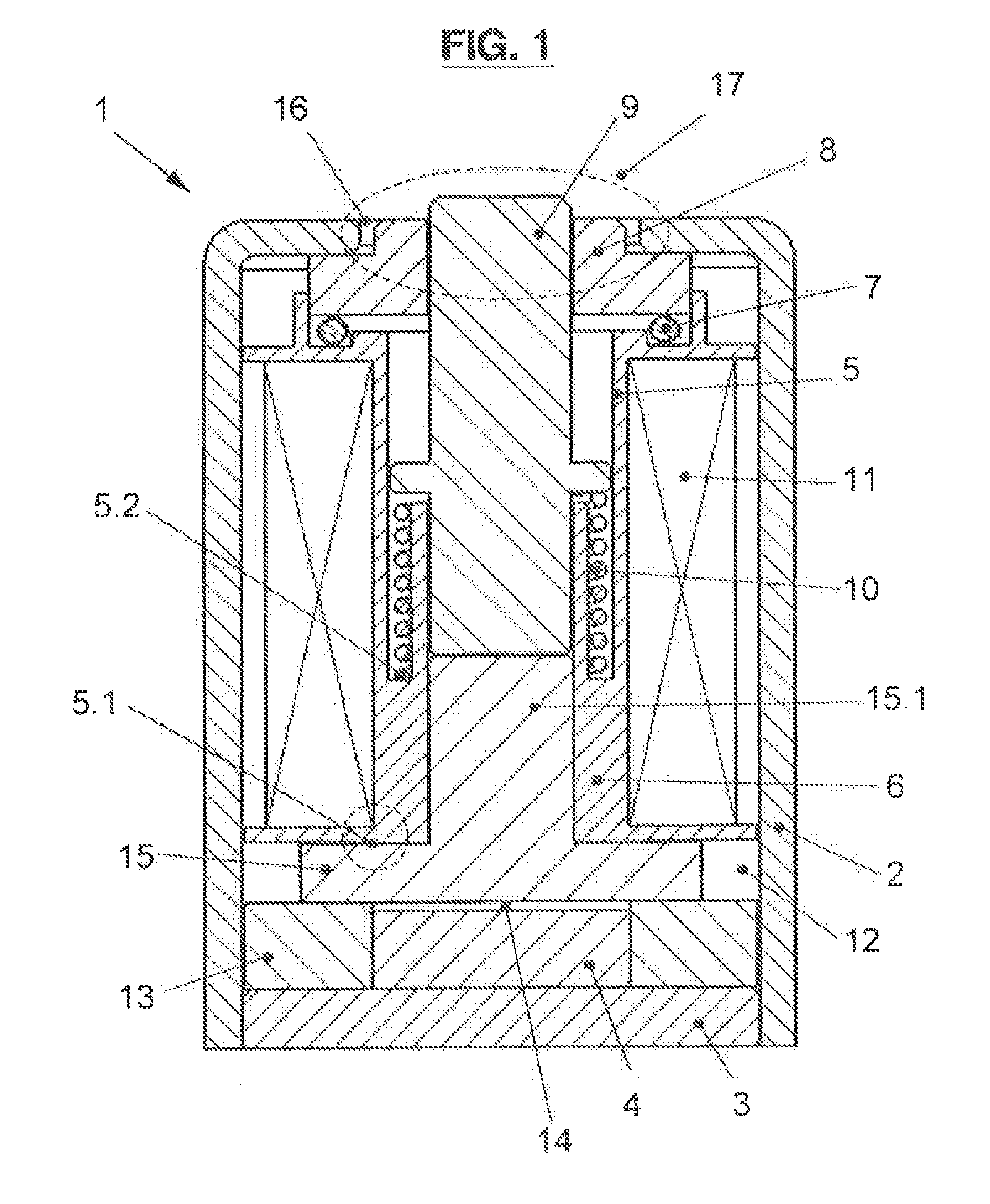 Magnetic trigger mechanism