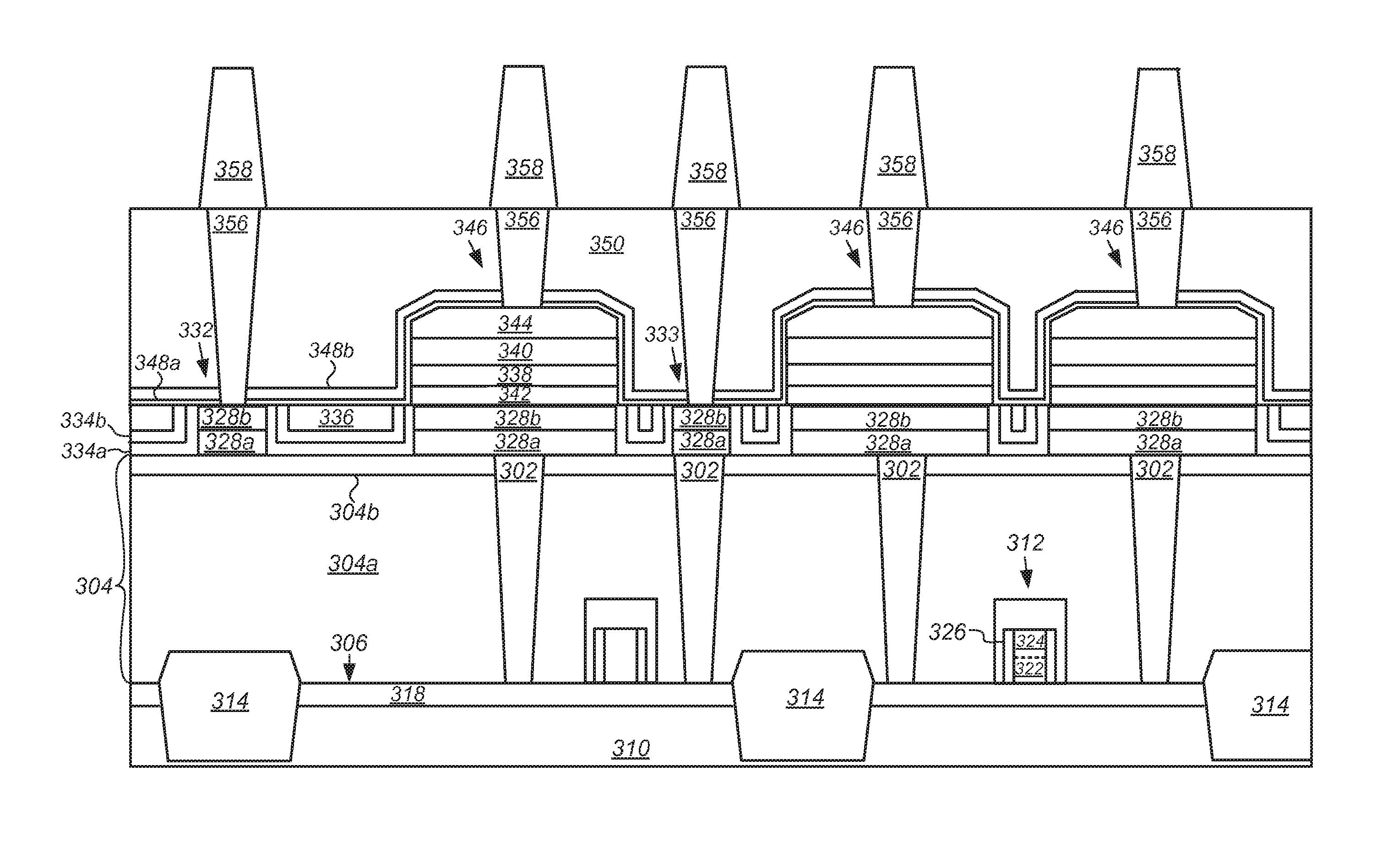 Ferroelectric random-access memory with pre-patterned oxygen barrier