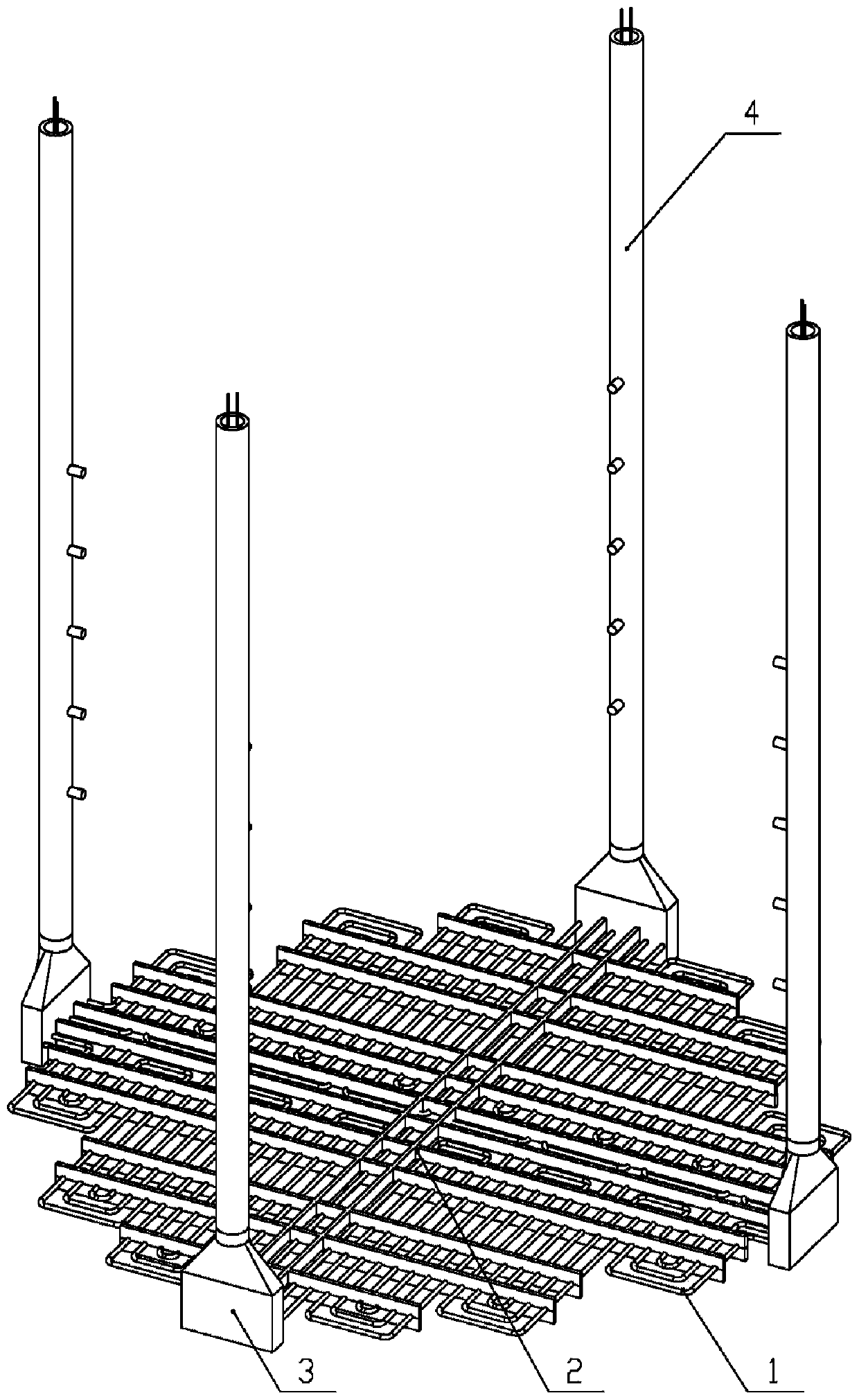 Heater for nuclear reactor and nuclear reactor