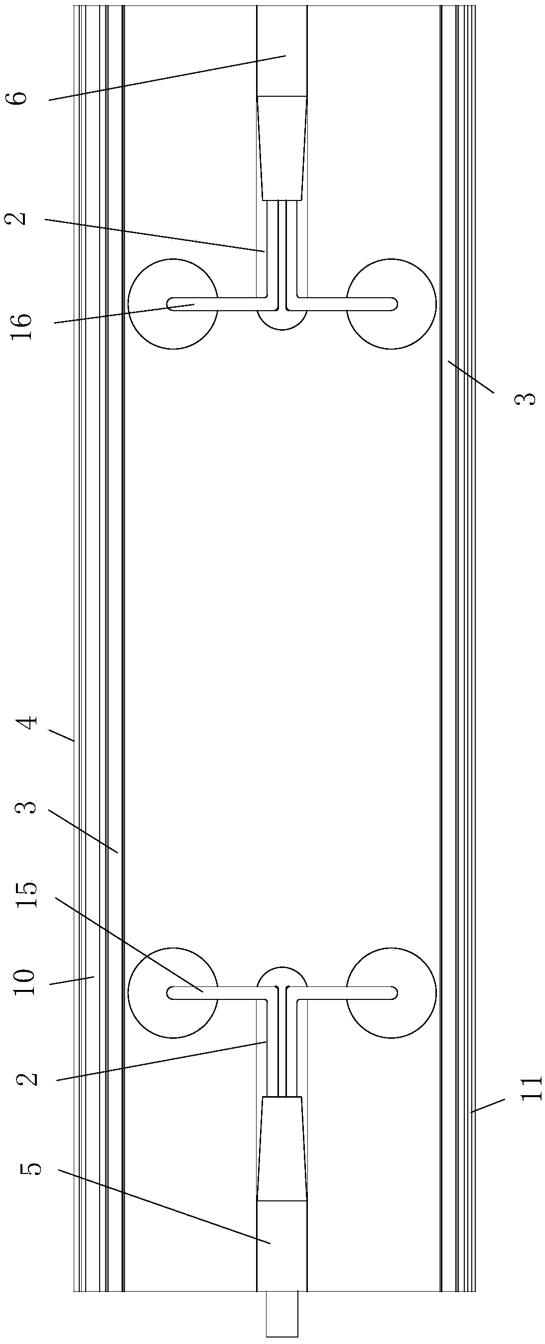 Energy storage and heating combined floor