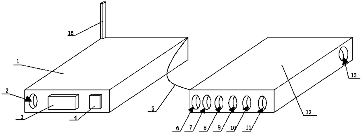 Vehicle-mounted digital image transmission system