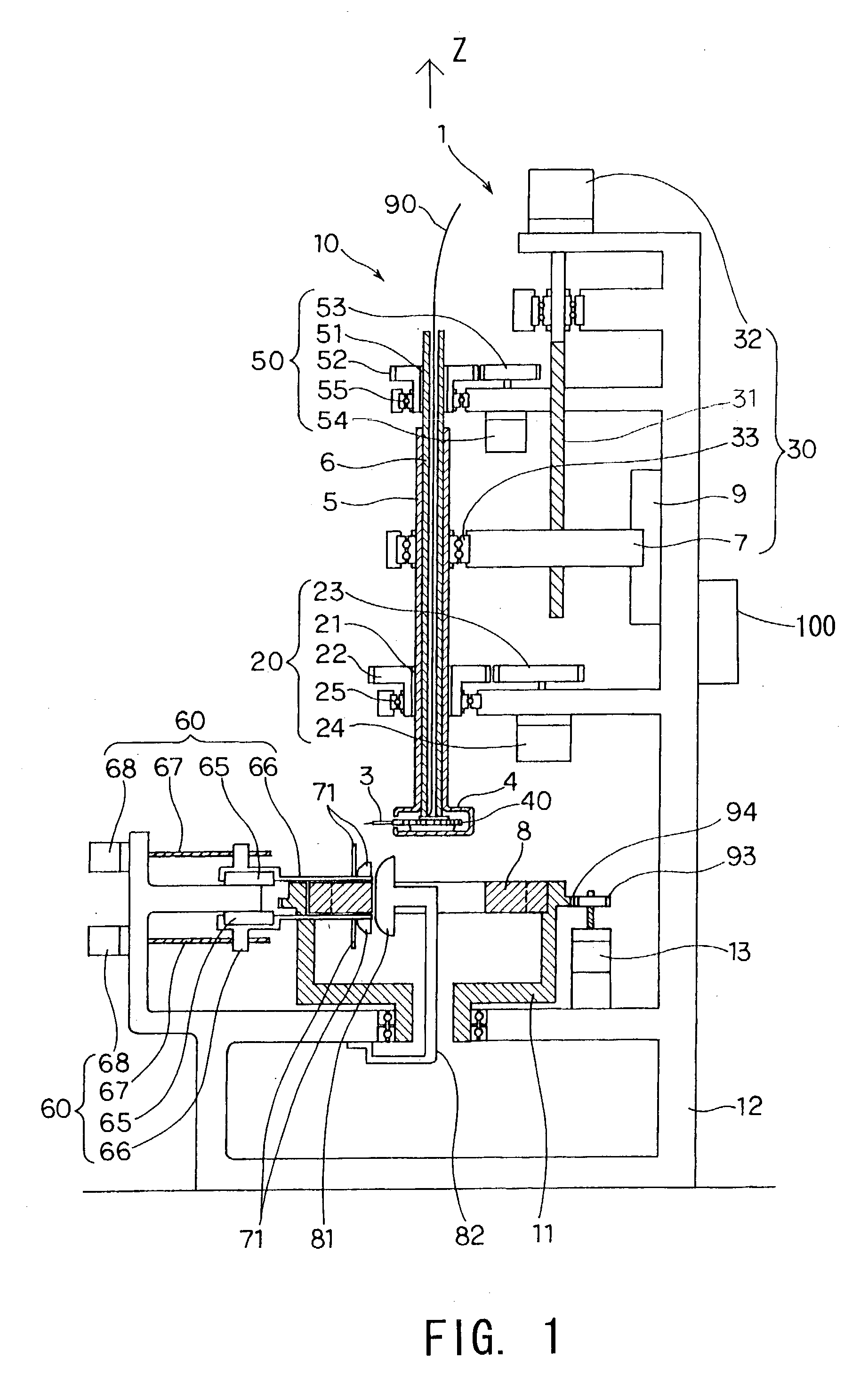 Winding method and winding device