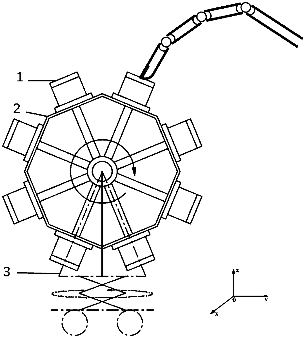 A mobile multi-element tactile fusion feedback device