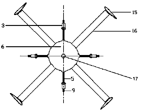 Starting device for vertical axis wind turbine (VAWT)