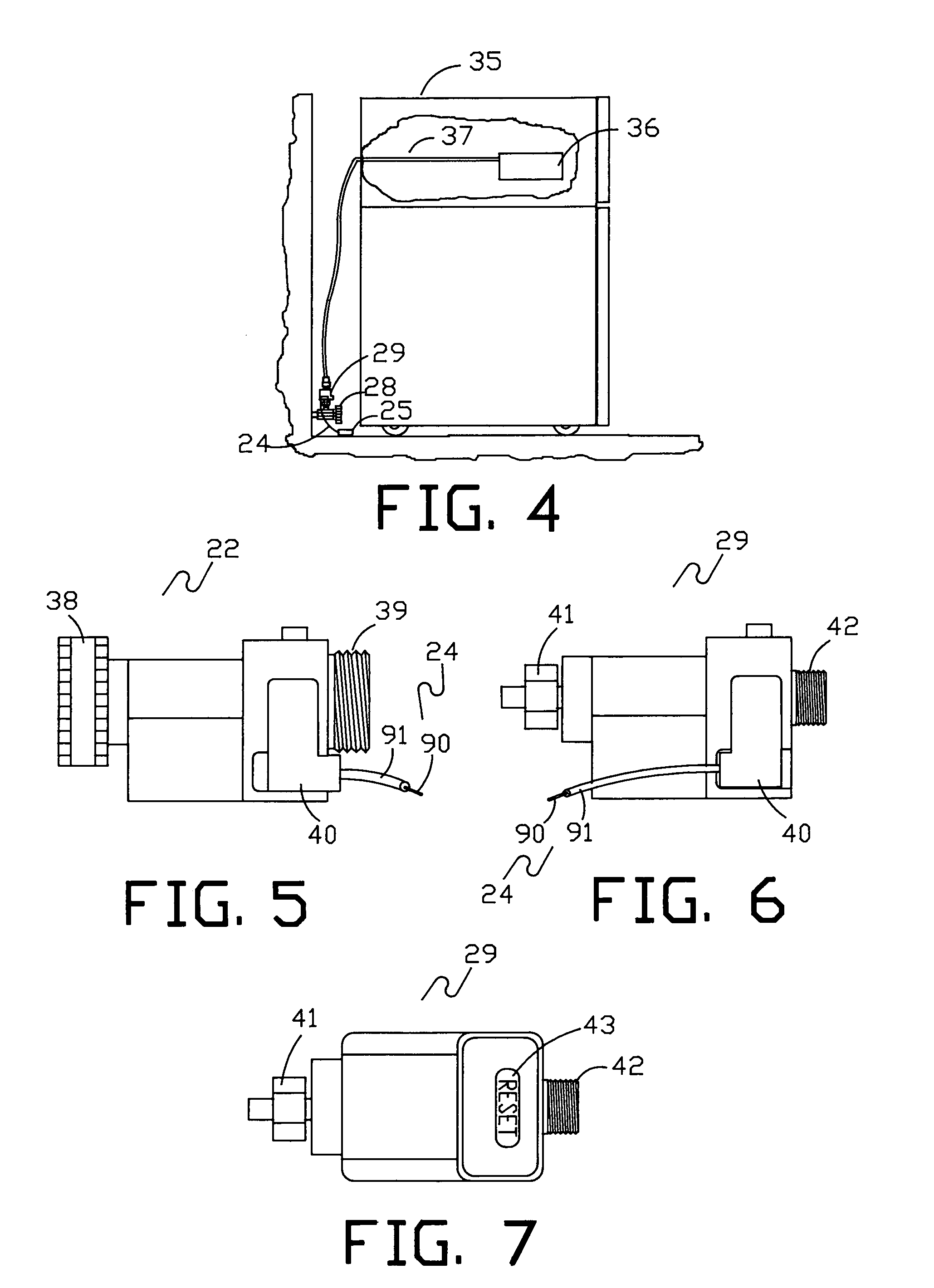 Shutoff valve system with leak detector