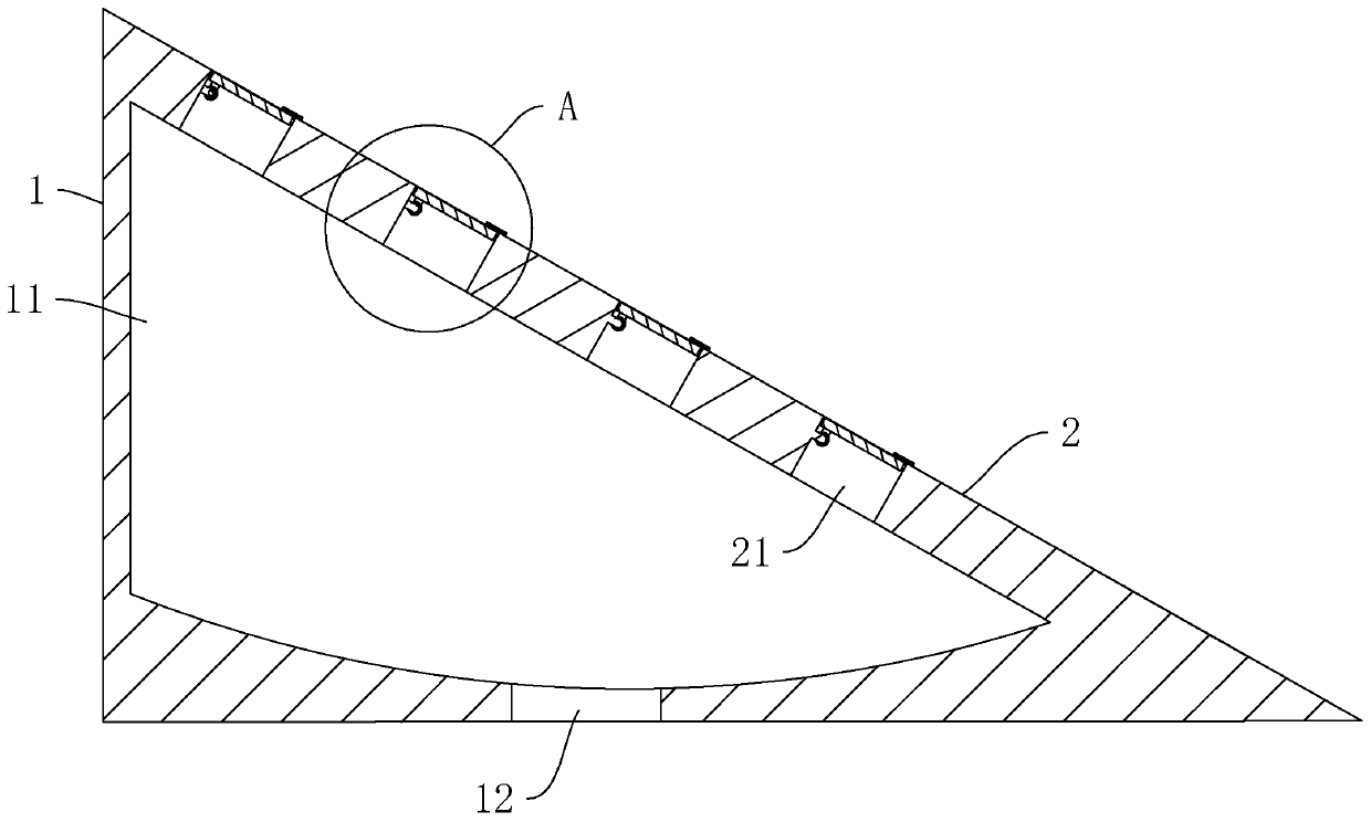 a prefabricated slope