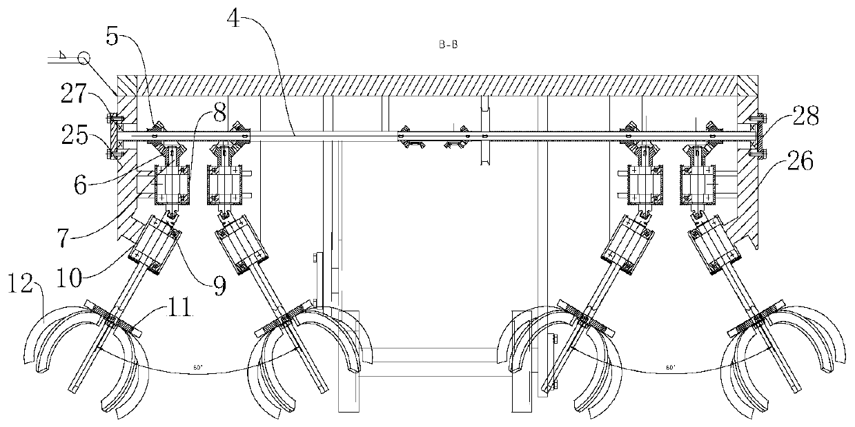 High-clearance intertillage weeding hiller