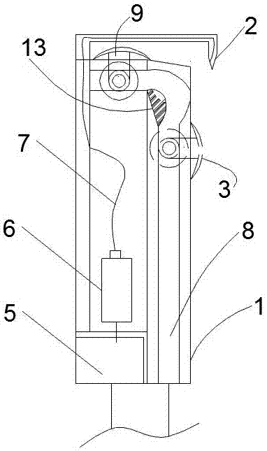 Advertising board cleaning method adopting scraper cleaning device