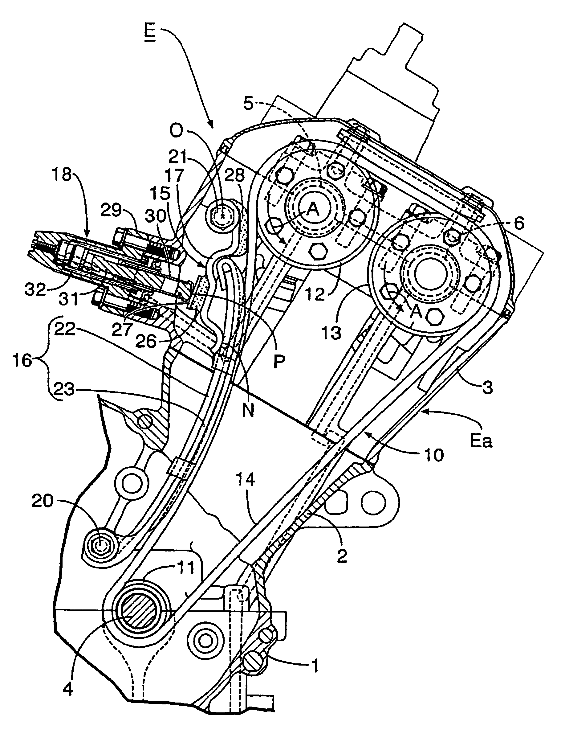 Chain tensioner