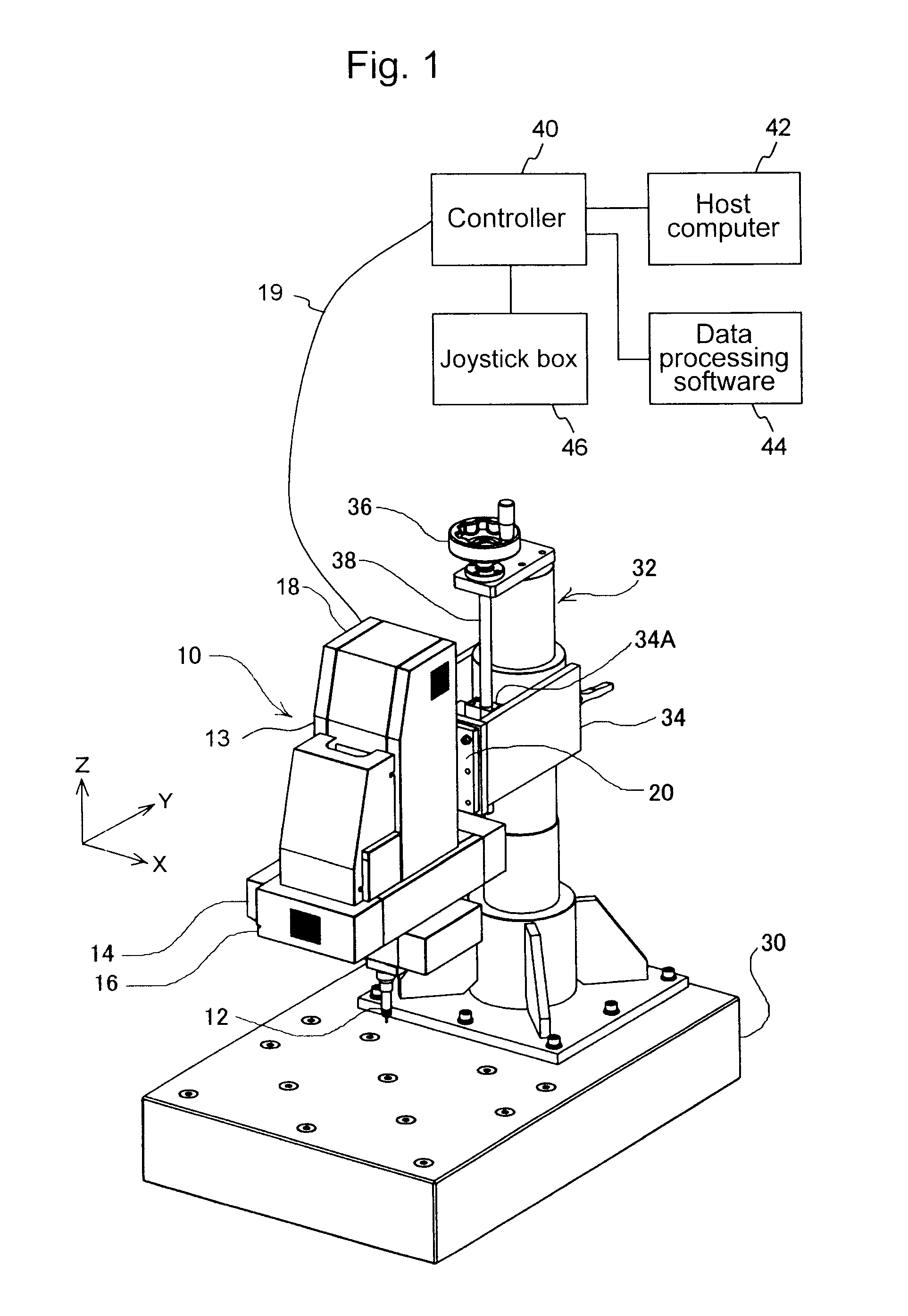 Coordinates measuring head unit and coordinates measuring machine