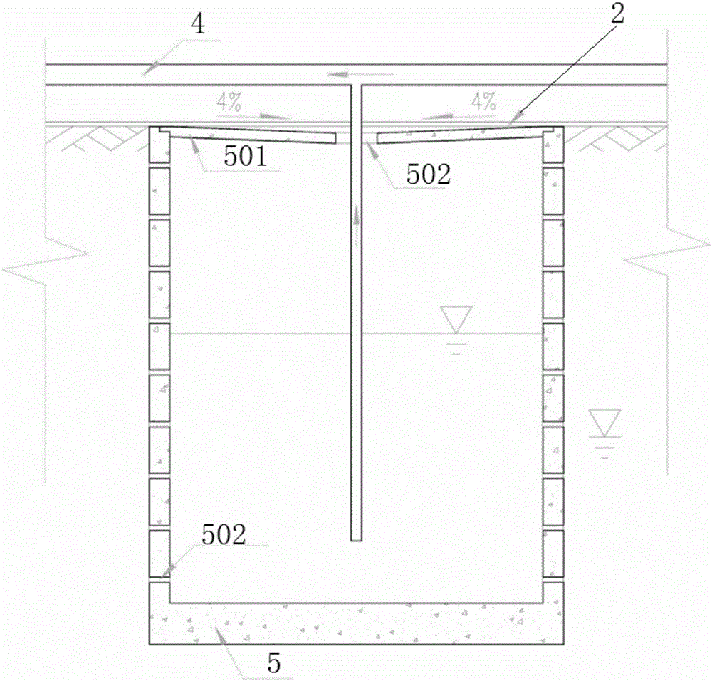 Coral reef sand underground freshwater reserving and using method