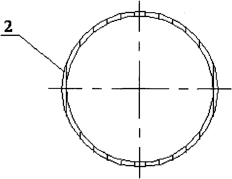 Piston type titanium wire mesh cage and manufacturing method thereof