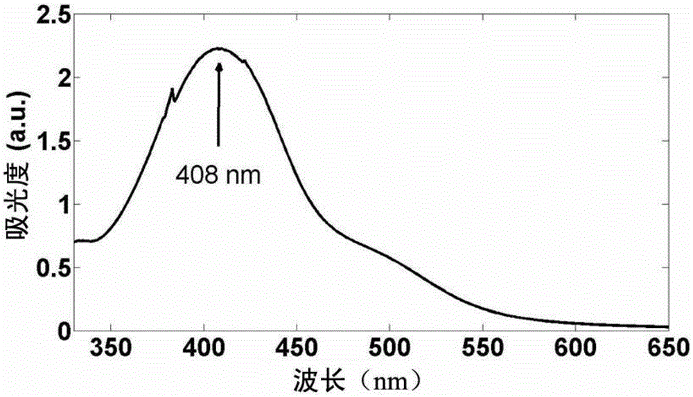 Device and method for photosensitizing the surface of a carrier to prepare metal nanomaterials