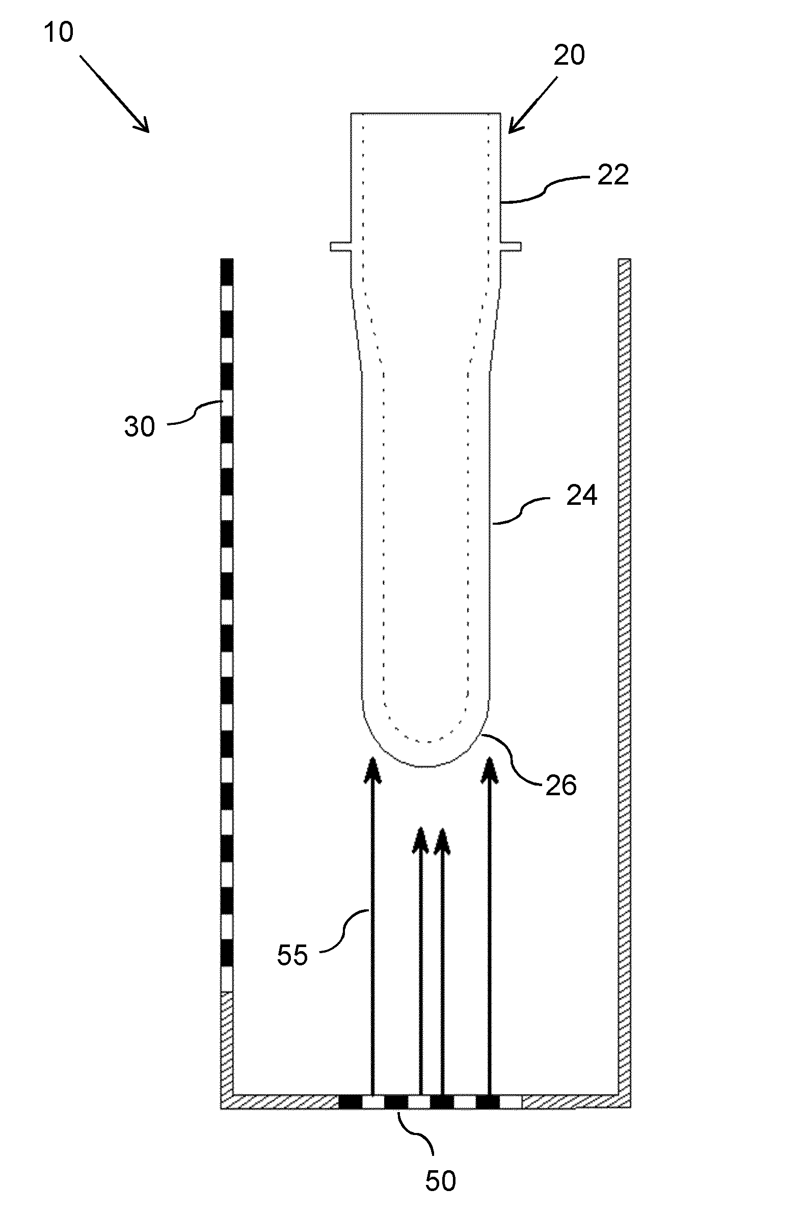 Heating system for pet-preforms