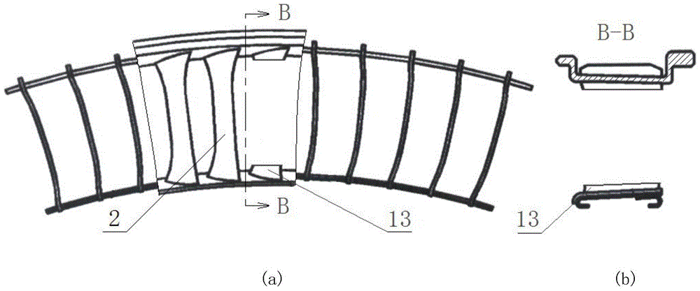 A method for removing damaged blades of an aeroengine stator assembly