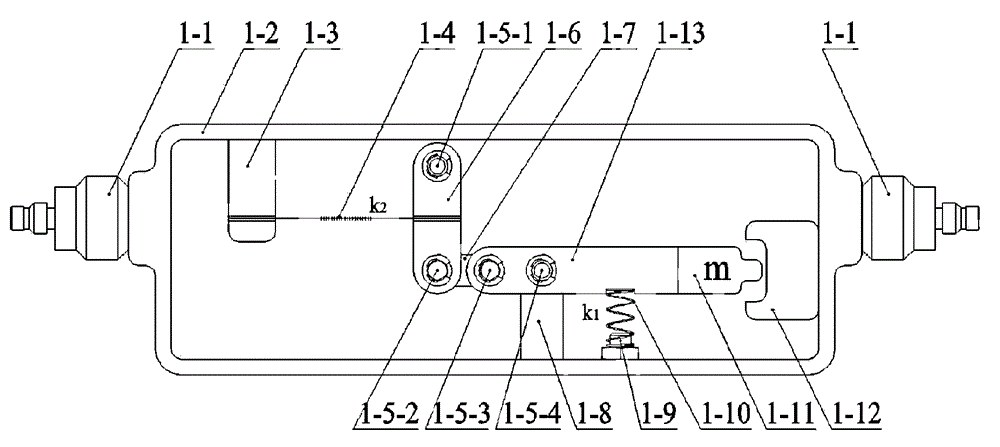 Fiber grating vibration sensor