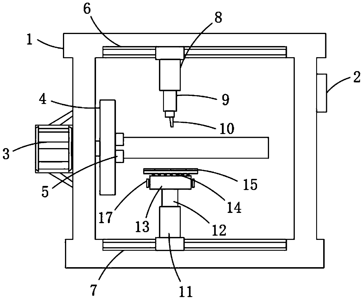 Numerical control machining turning and polishing all-in-one machine