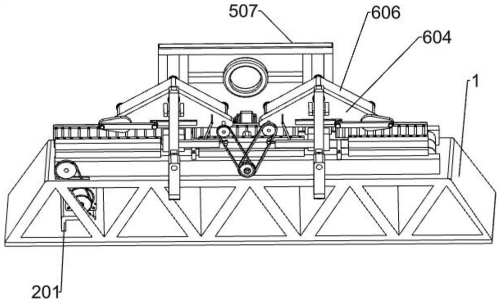 Packaging box grinding and polishing device