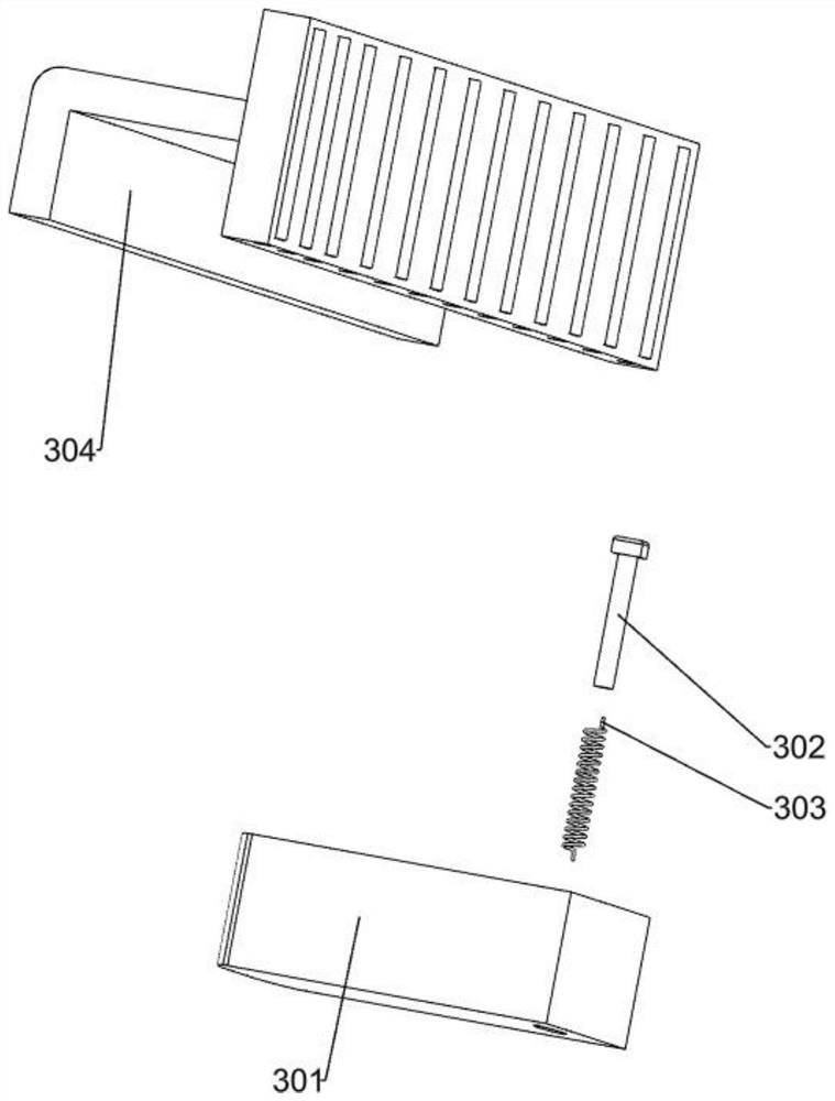 Packaging box grinding and polishing device