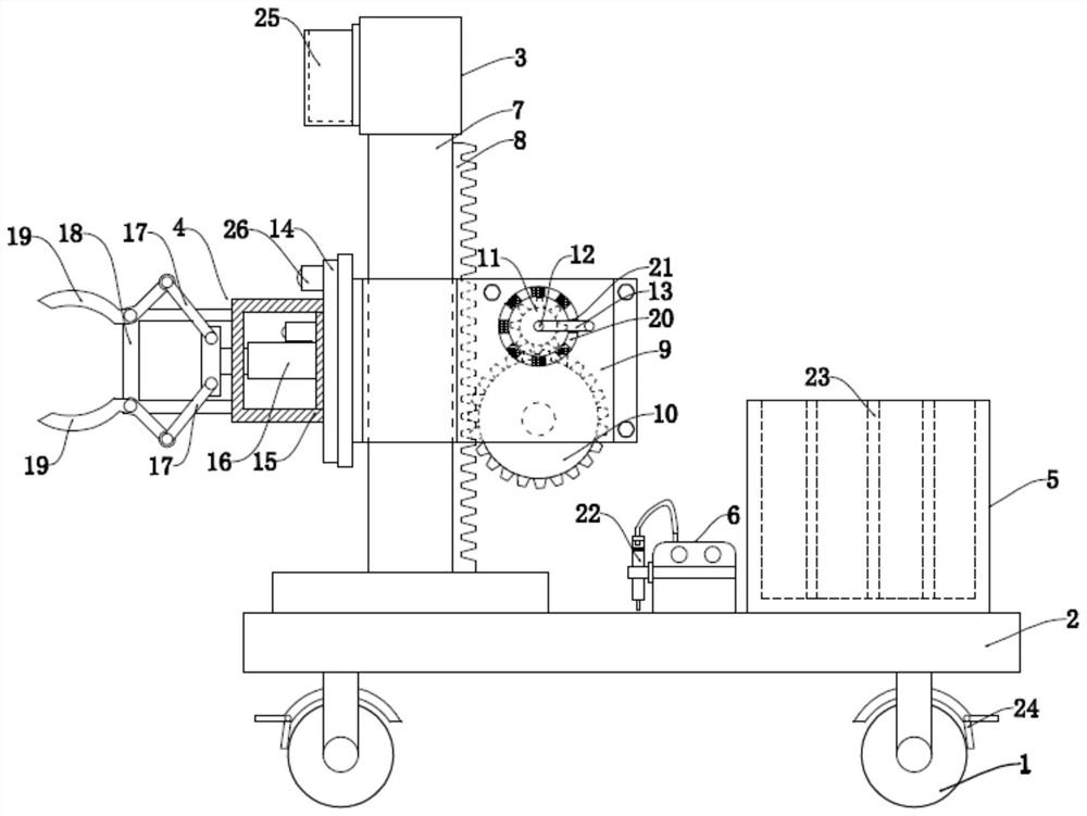 Assembly type cabinet auxiliary installation device