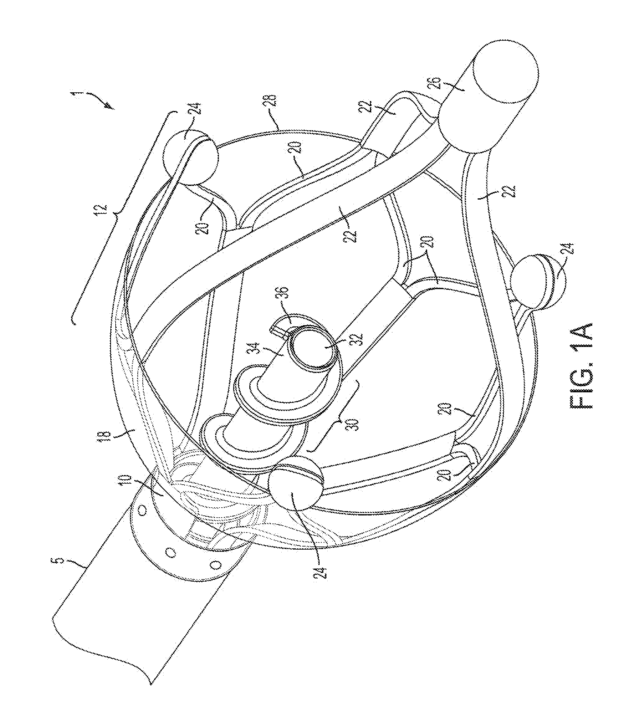 Device and method for removing material from a hollow anatomical structure