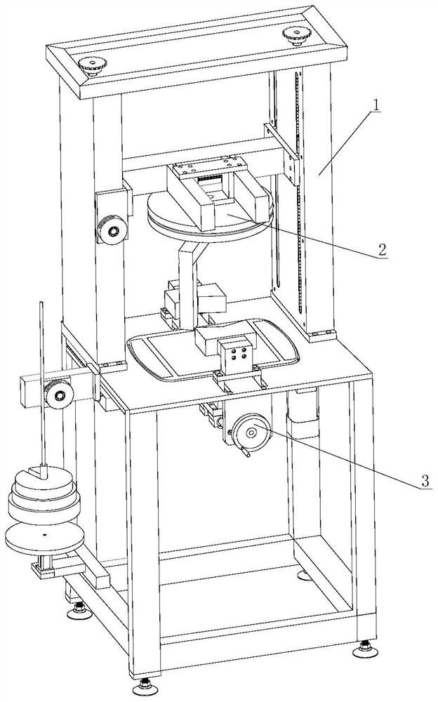 A pressure cooker strength test device