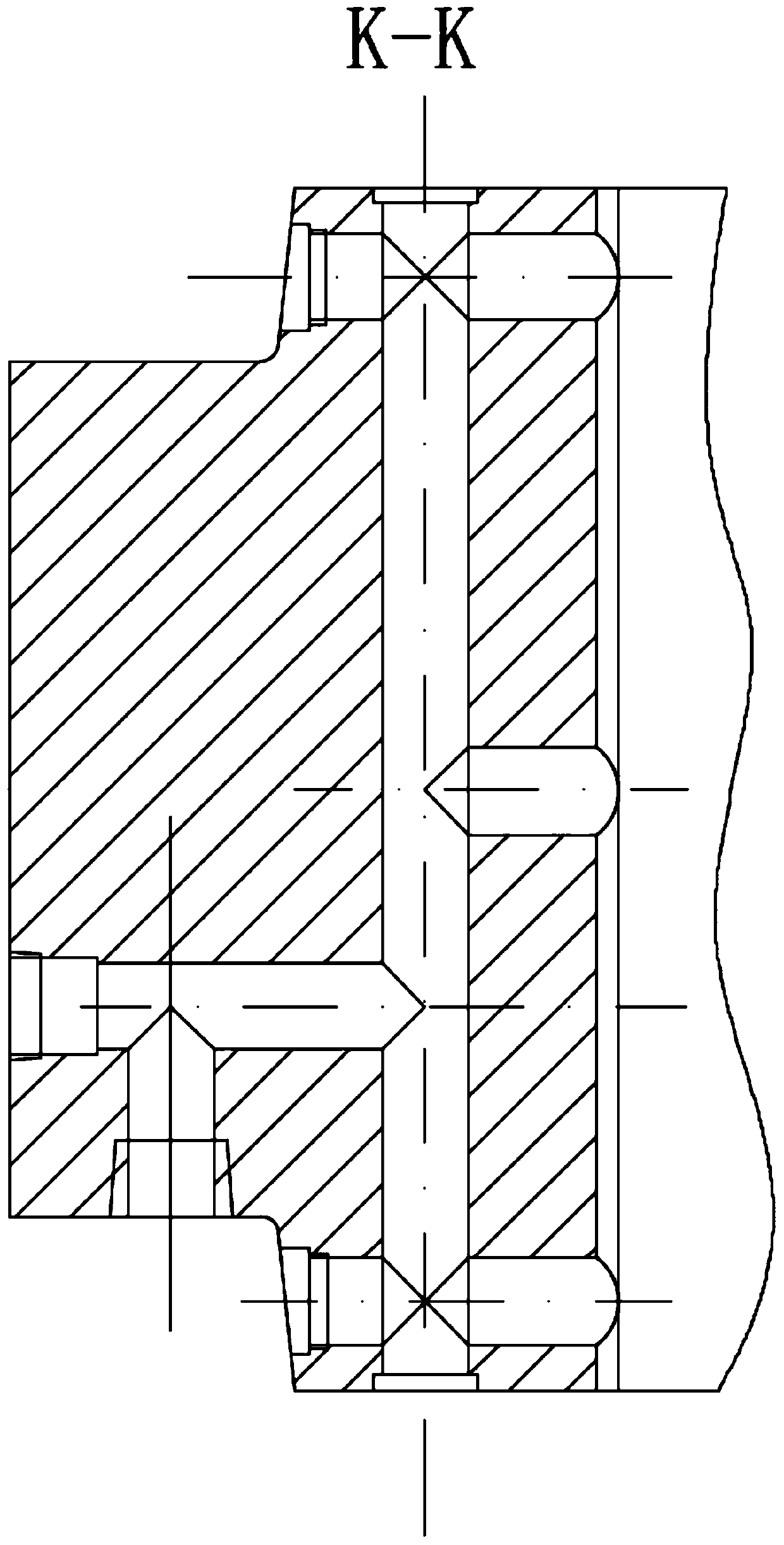 Rolling mill bearing base and manufacturing method thereof