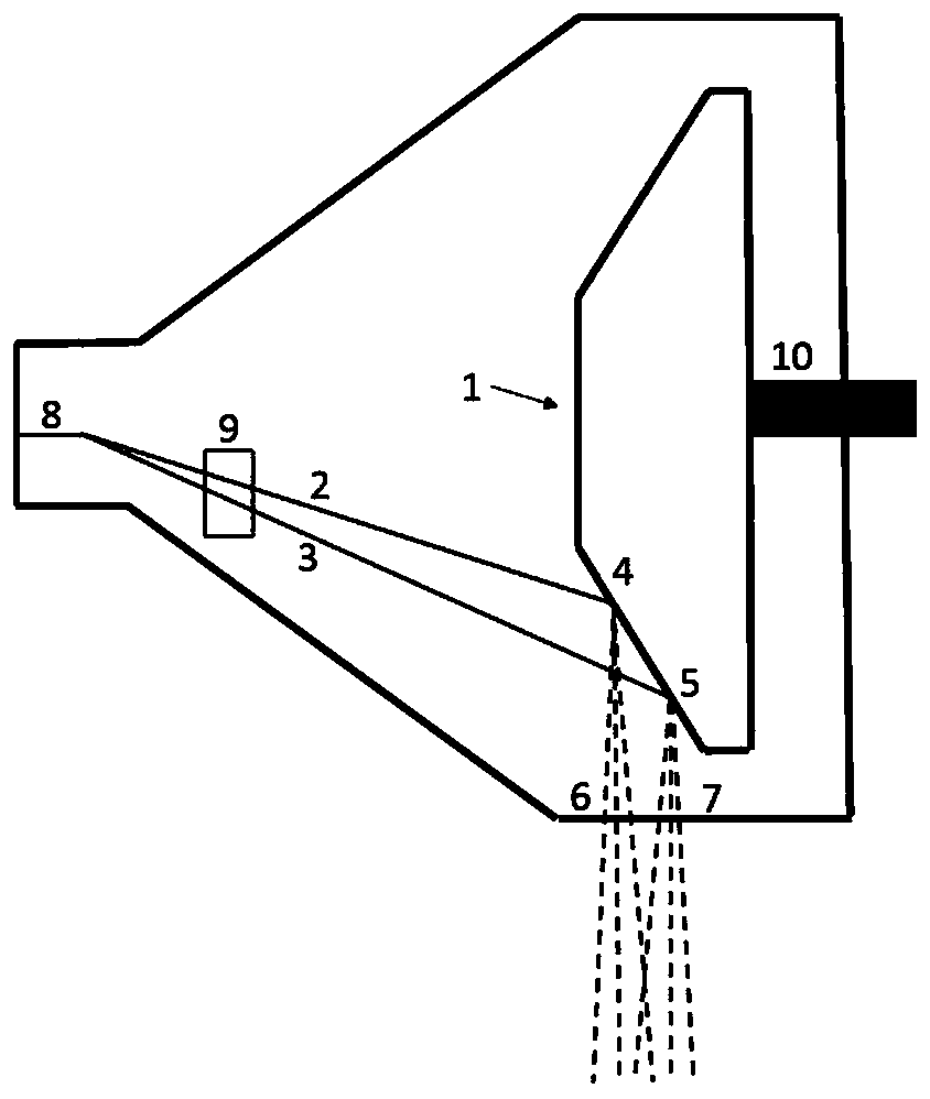 Equipment and method for realizing dual-energy scanning by using flying focal spot switching and X-ray filter