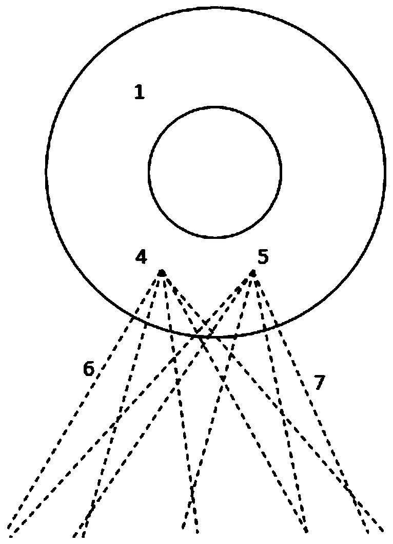 Equipment and method for realizing dual-energy scanning by using flying focal spot switching and X-ray filter