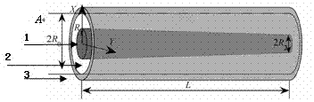 Slow wave structure based on semiconductor-filled metal waveguide structure