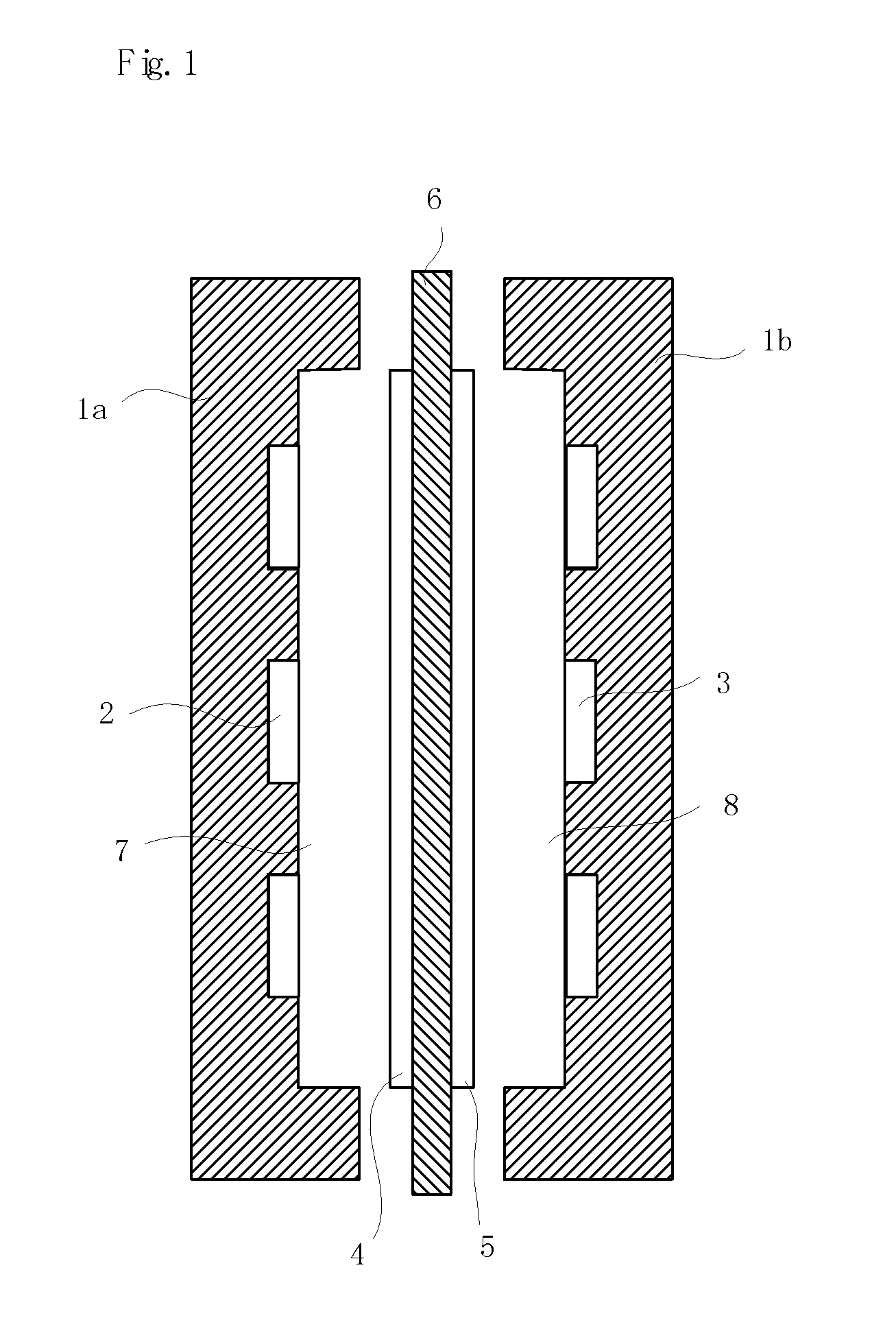 Separating membrane for fuel cell