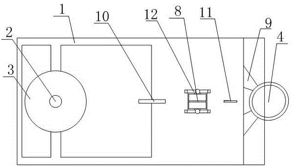 Automatic coiling method for welding wire in welding wire box of submerged arc welding machine