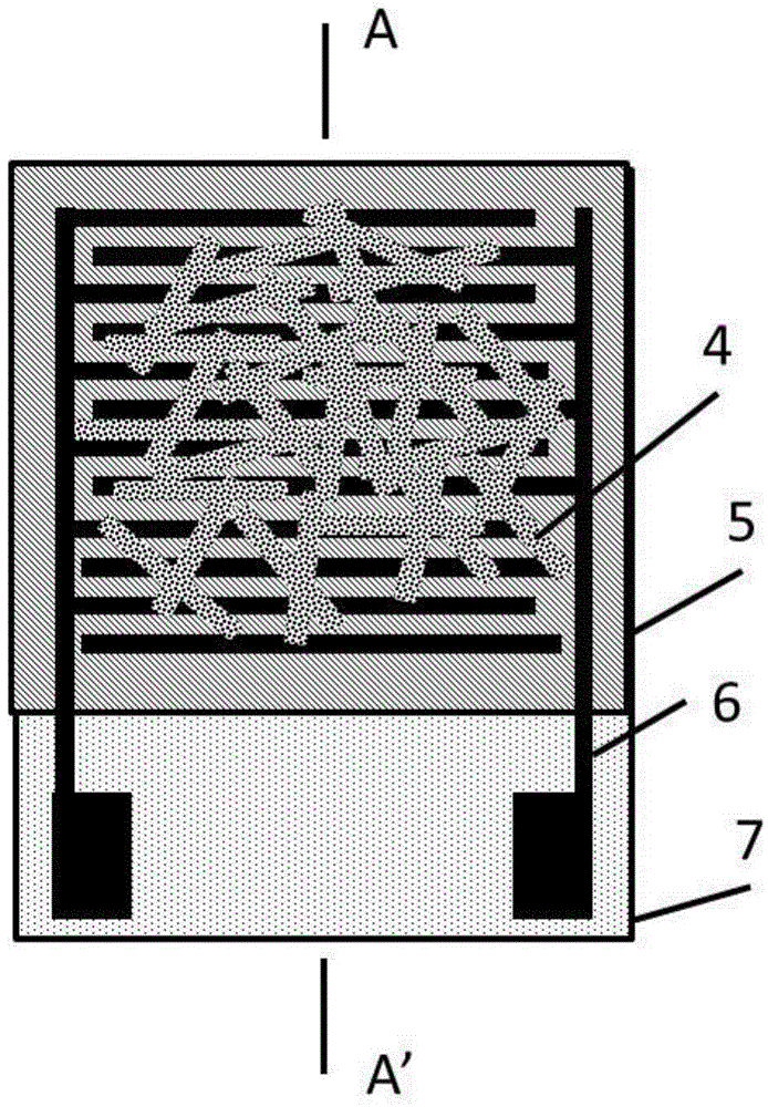 Method for preparing graphene oxide sensor