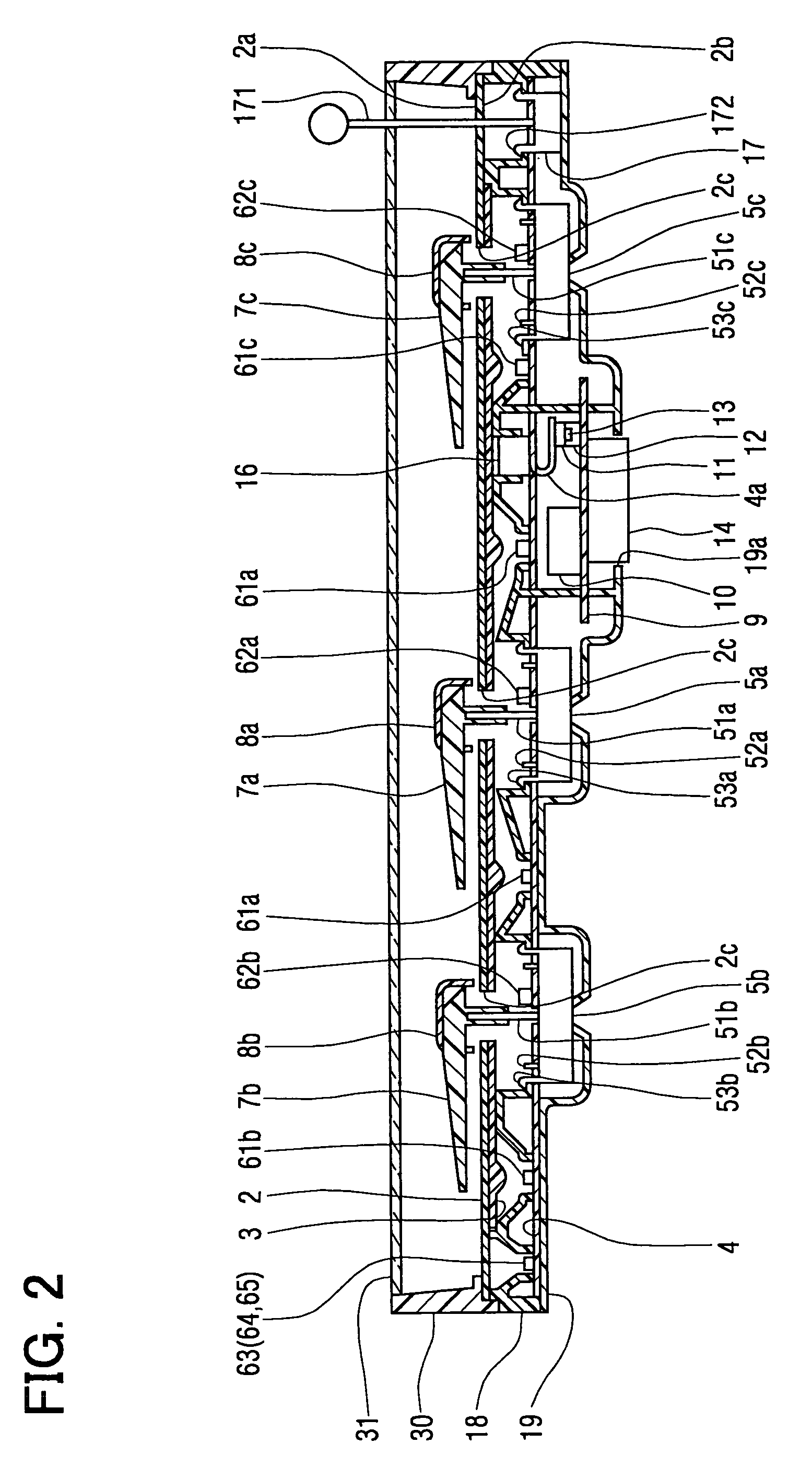 Indicating instrument for vehicle