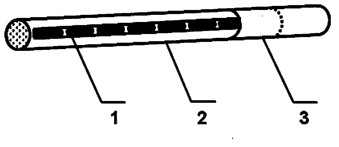 Cigarette capable of adjusting cigarette temperature during burning and smoking