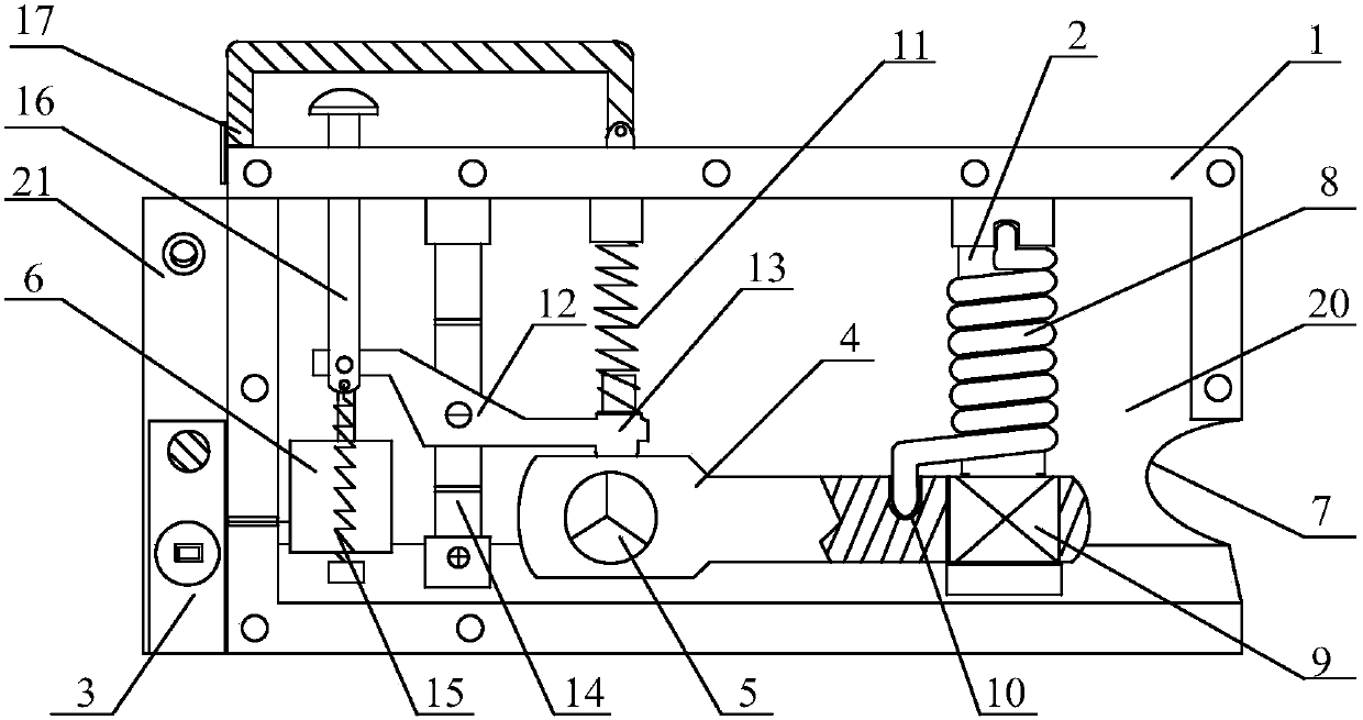 Vehicle-mounted electric window breaker with stable pressure treatment function