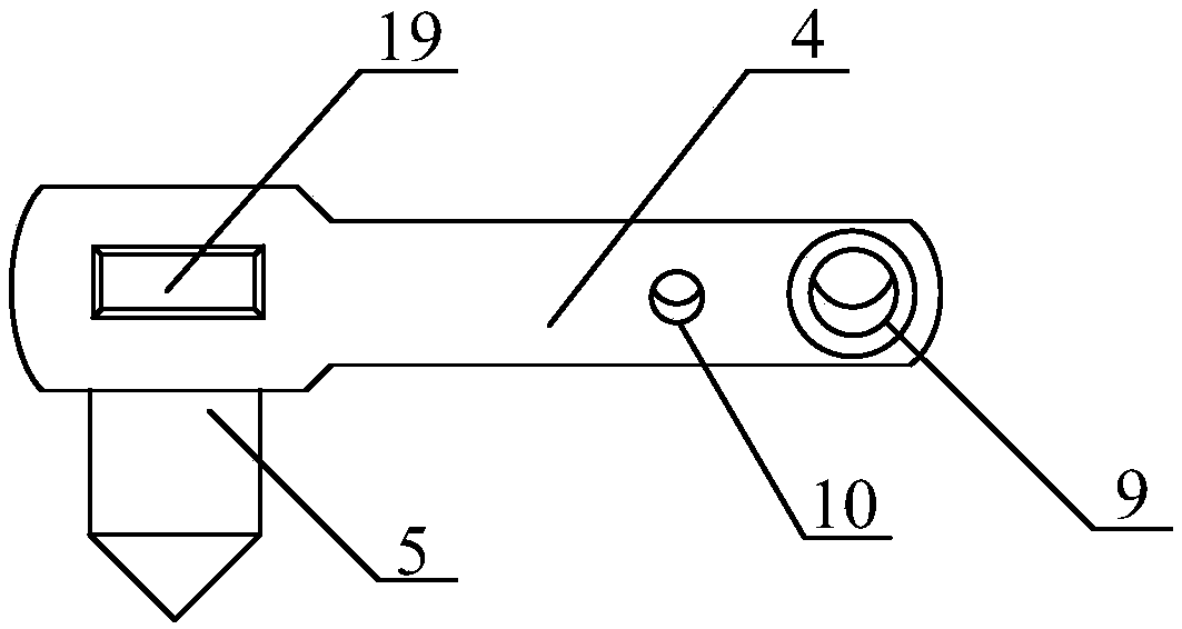 Vehicle-mounted electric window breaker with stable pressure treatment function