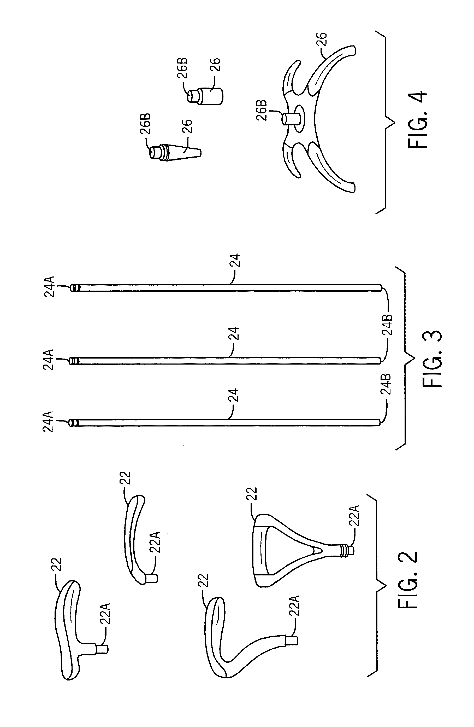 Mobility devices with interchangeable features