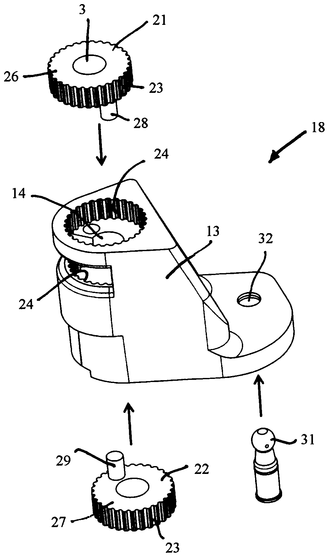 Locking device for vehicle transmission