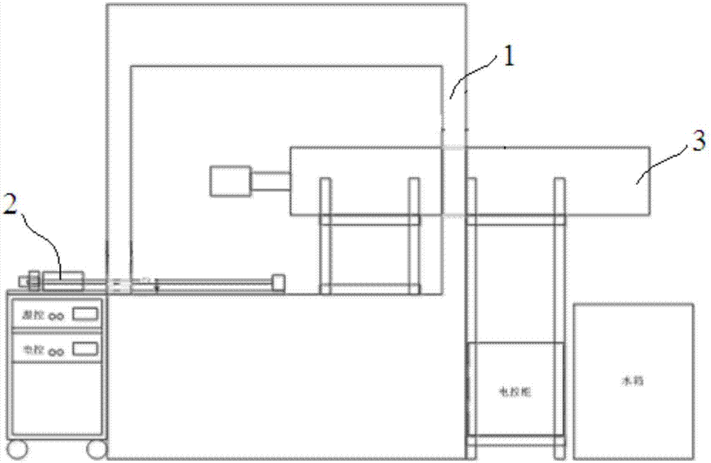 Laser-assisted heating chemical vapor deposition film coating device and method