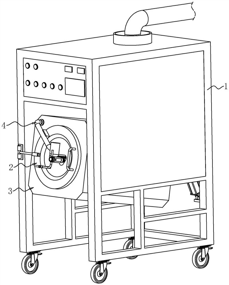 Rolling spraying machine, intelligent air control method thereof, device and storage medium