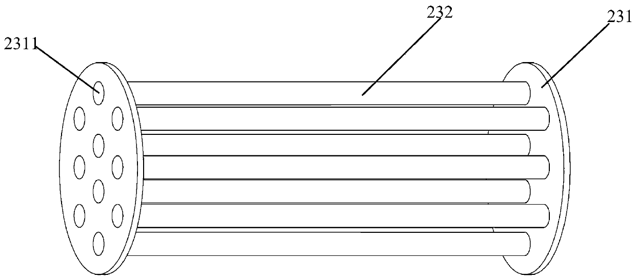 Natural circulation type variable-frequency electromagnetic heating device